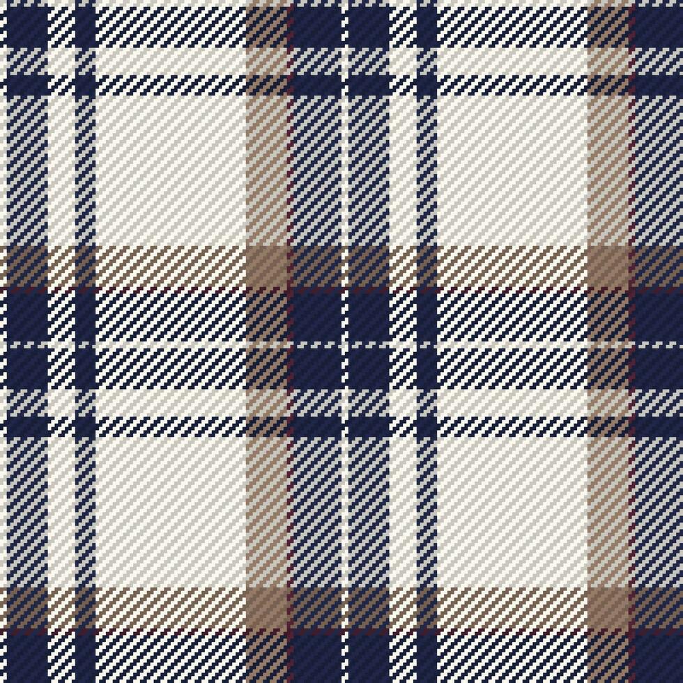 Seamless pattern of scottish tartan plaid. Repeatable background with check fabric texture. Vector backdrop striped textile print.
