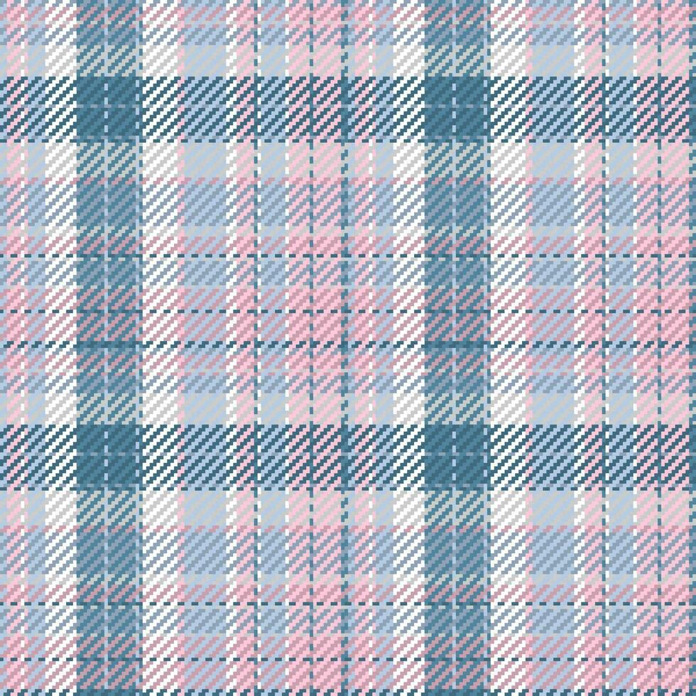 Seamless pattern of scottish tartan plaid. Repeatable background with check fabric texture. Vector backdrop striped textile print.
