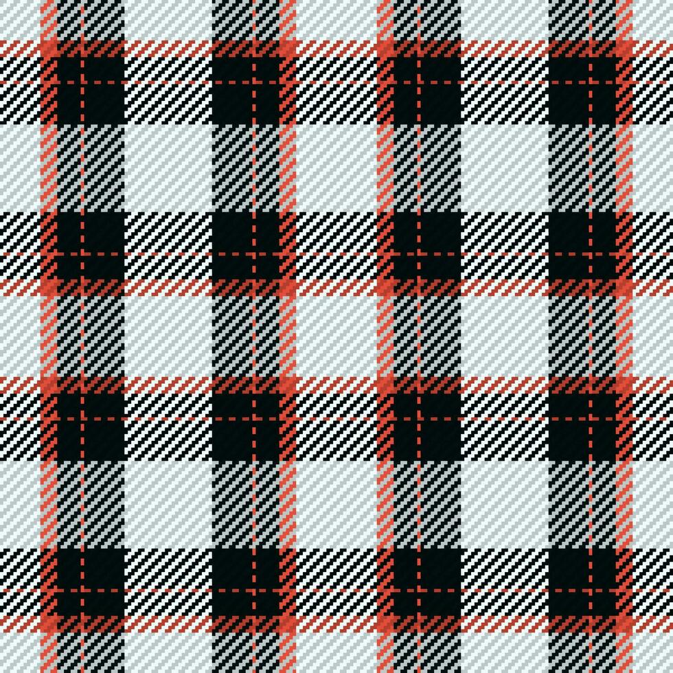 Seamless pattern of scottish tartan plaid. Repeatable background with check fabric texture. Vector backdrop striped textile print.
