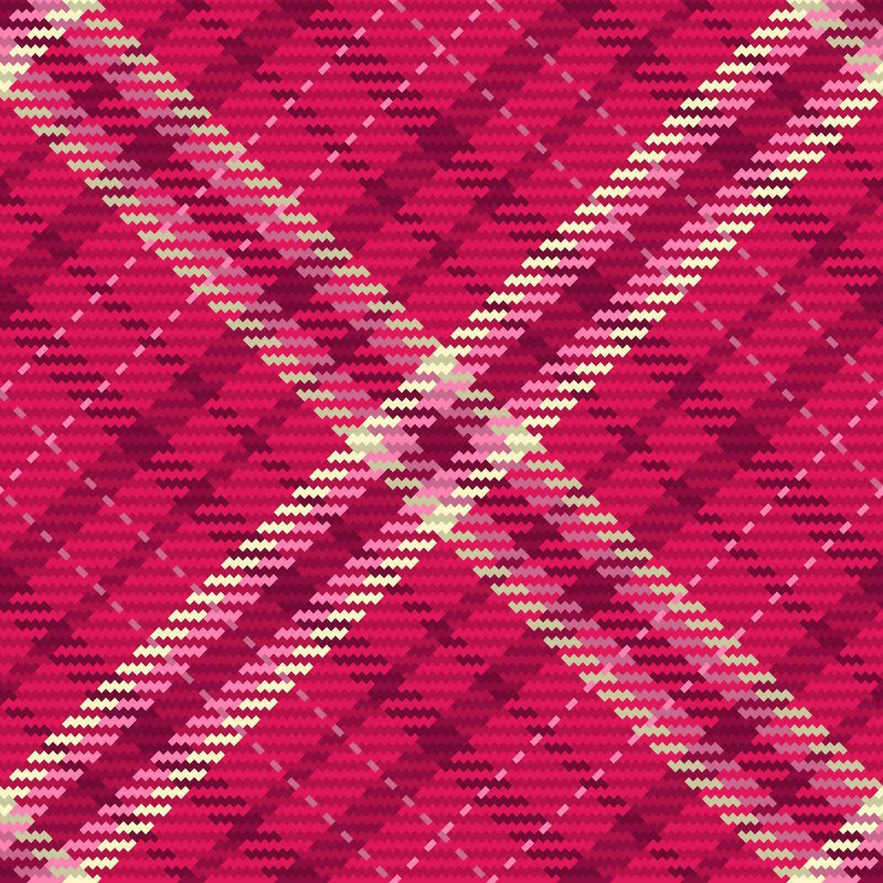 Seamless pattern of scottish tartan plaid. Repeatable background with check fabric texture. Vector backdrop striped textile print.