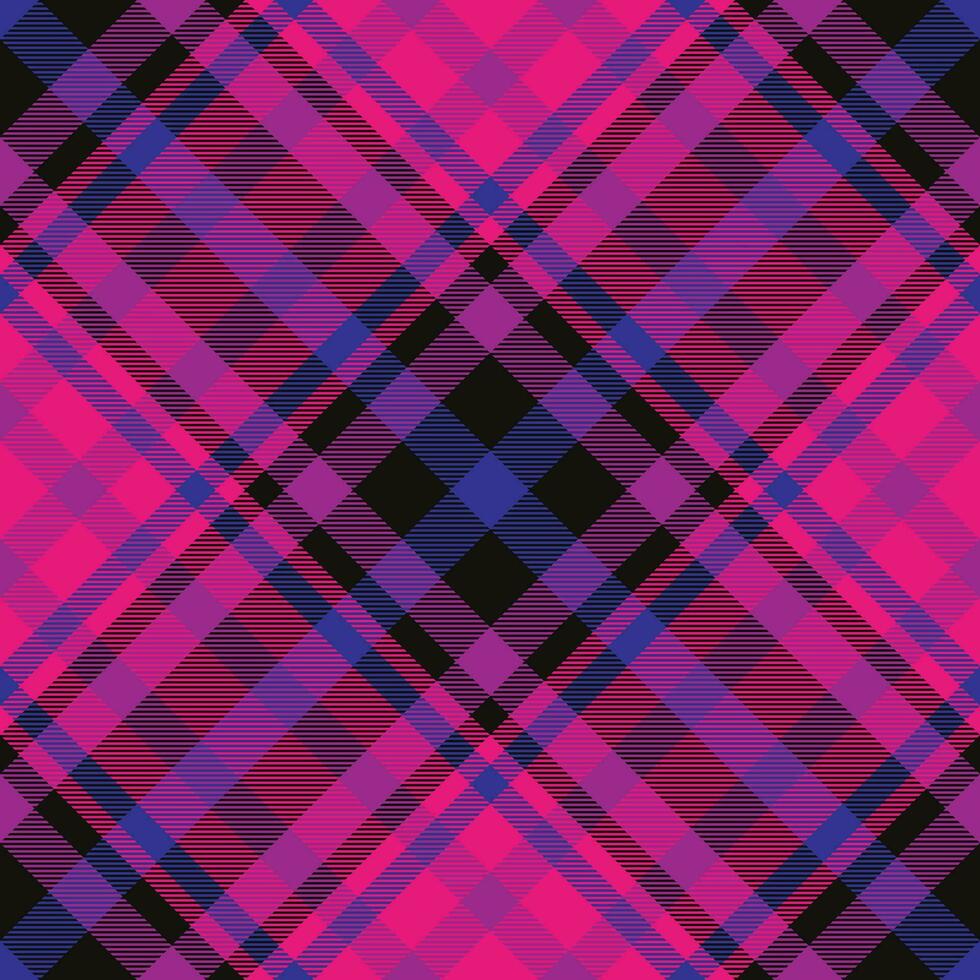 Plaid pattern seamless. Check fabric texture. Stripe square background. Vector textile design.