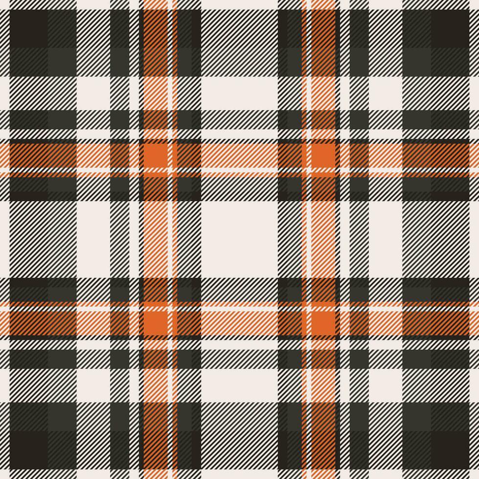 Textile seamless background of vector tartan check with a texture plaid pattern fabric.