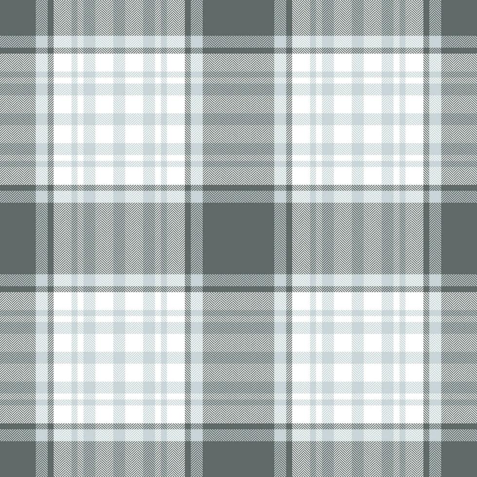 Plaid seamless pattern. Check fabric texture. Vector textile print.