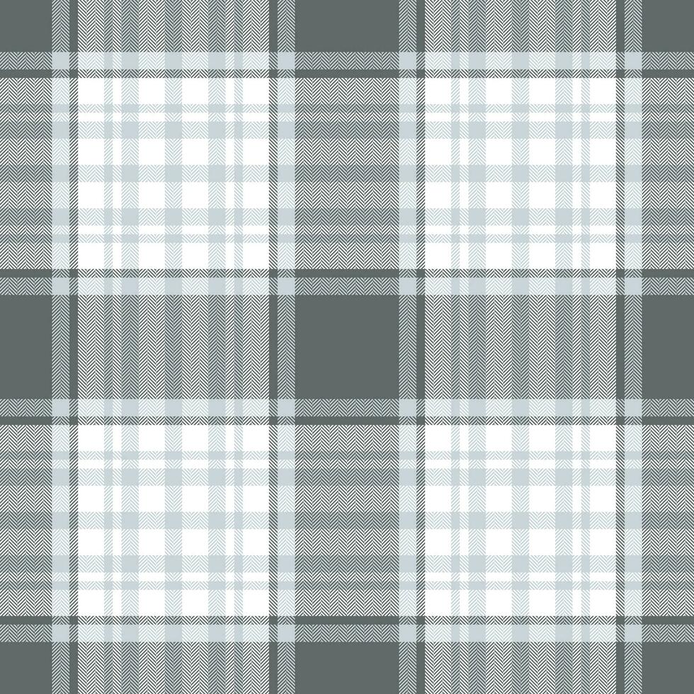 Plaid seamless pattern. Check fabric texture. Vector textile print.