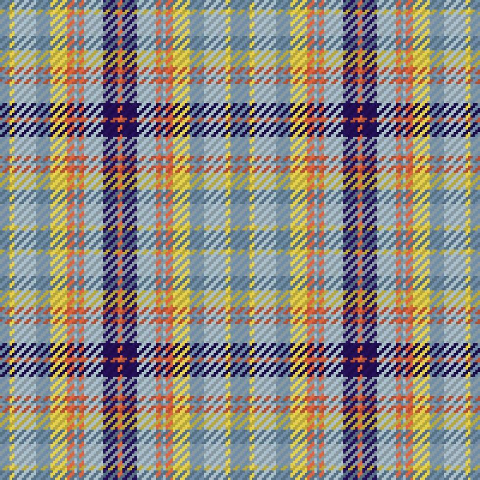 Seamless pattern of scottish tartan plaid. Repeatable background with check fabric texture. Vector backdrop striped textile print.