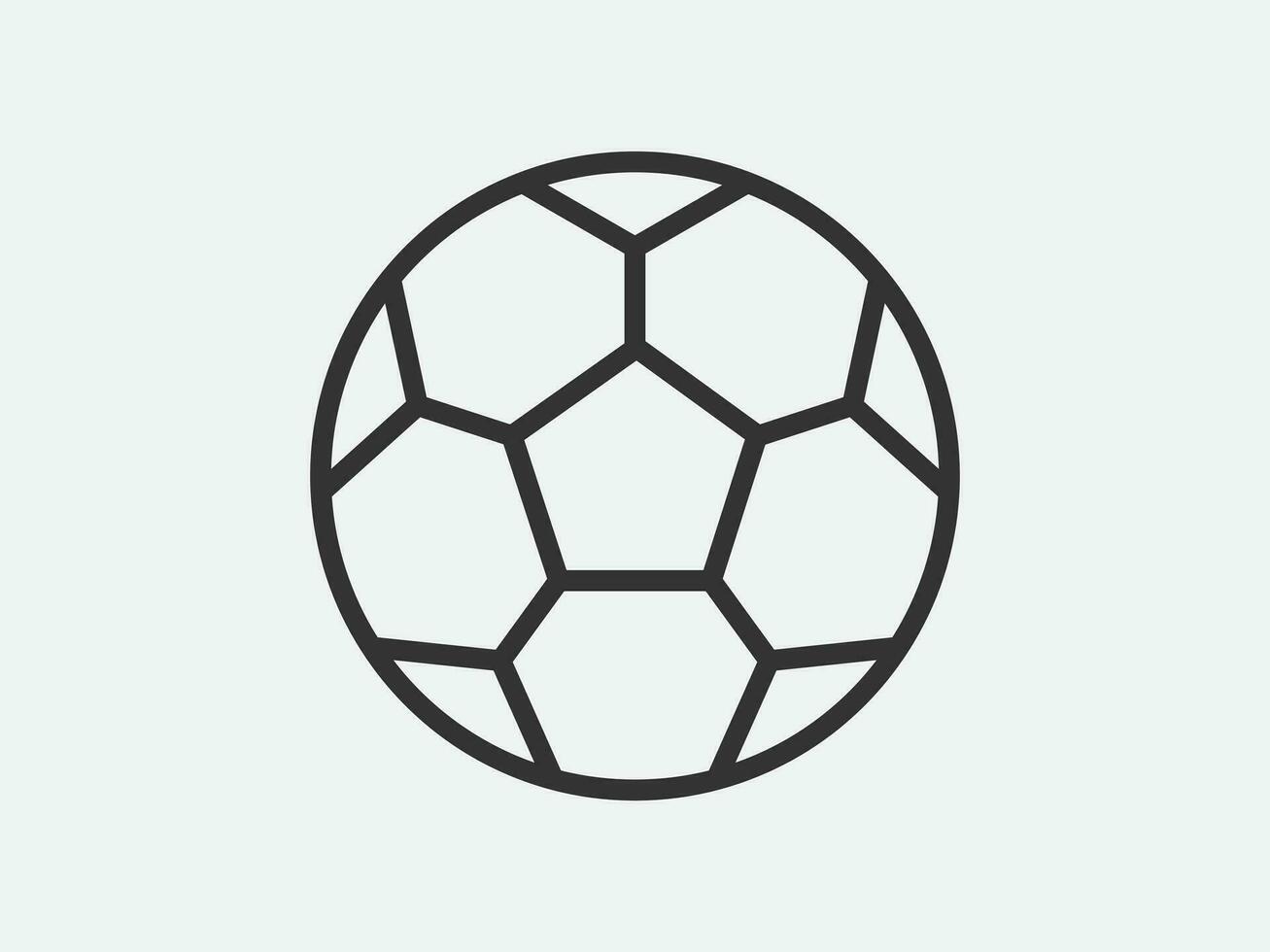 pelota juguete icono en blanco antecedentes. línea estilo vector ilustración.