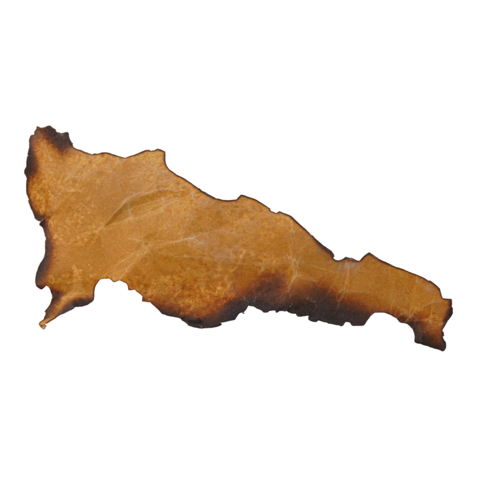 Brown Burnt Paper Cutout png