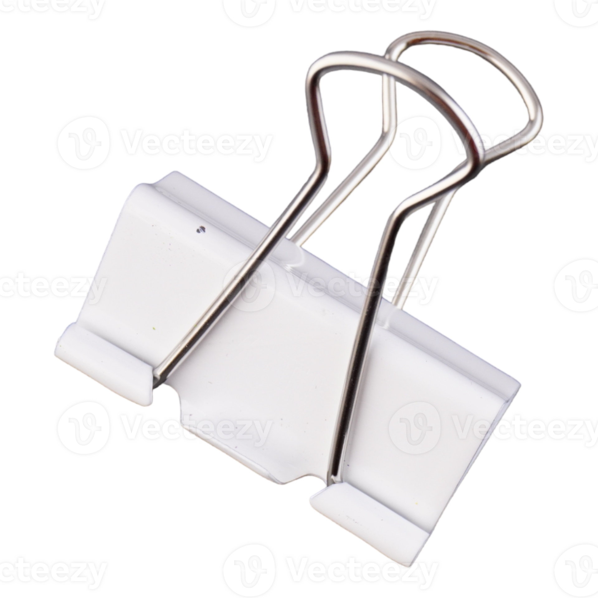 White Binder Clip Cutout 26543568 PNG