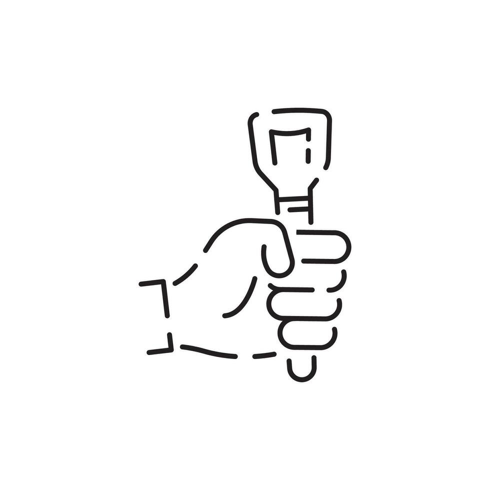 cerveza relacionado vector línea icono. contiene tal íconos como barril, paquete de seis, barrilete, letrero, taza, y más bebidas alcohol pub o bar vaso.