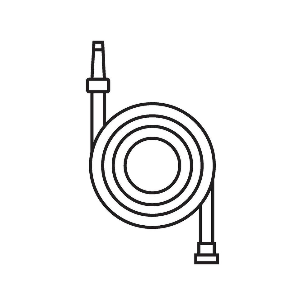 hose icon vector