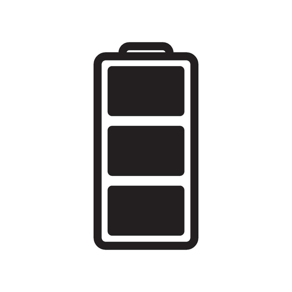 battery icon vector