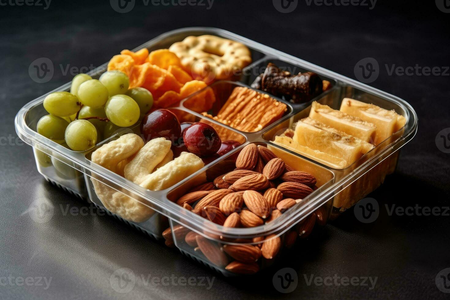 snack box Food Photography AI Generated photo