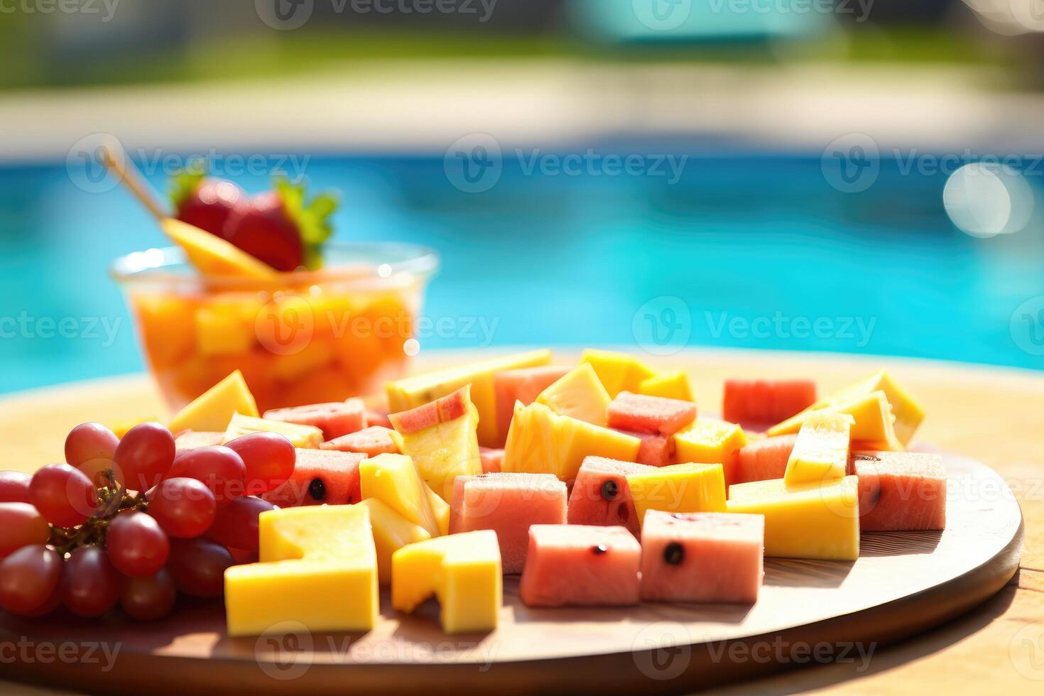 pool party snack Food Photography photo