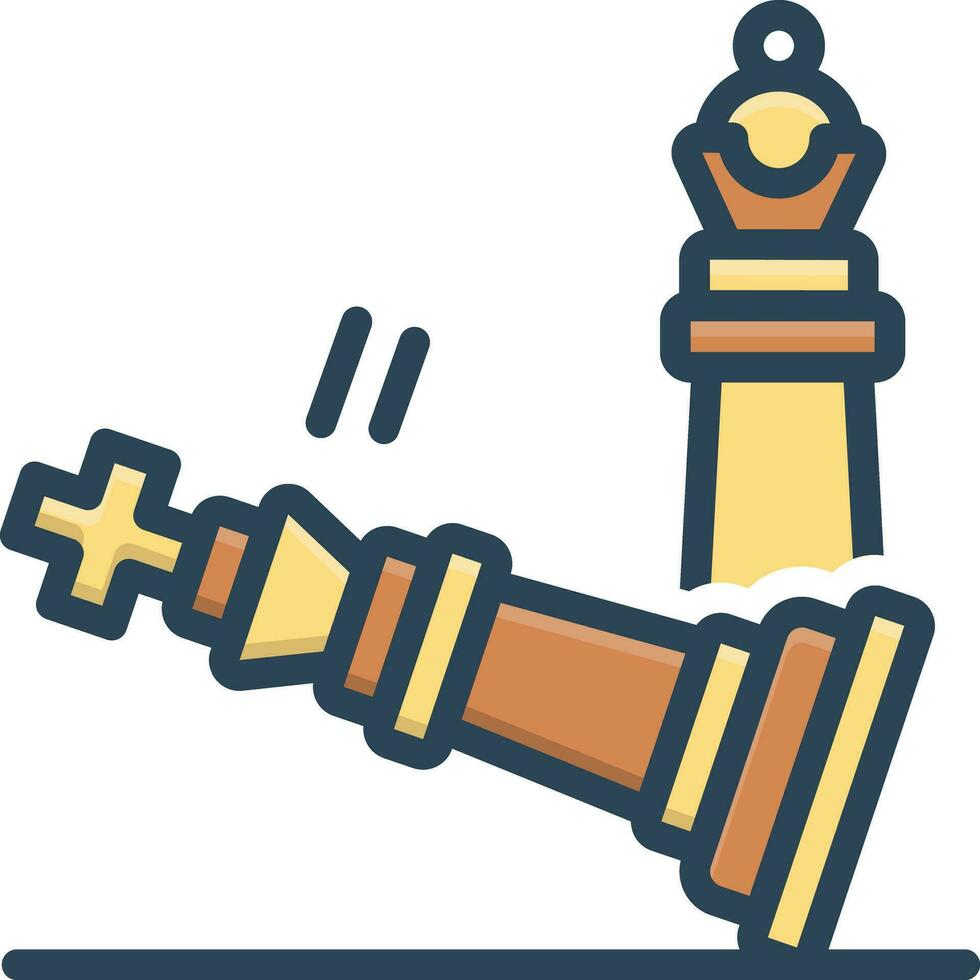 color icon for defeat 26545898 Vector Art at Vecteezy