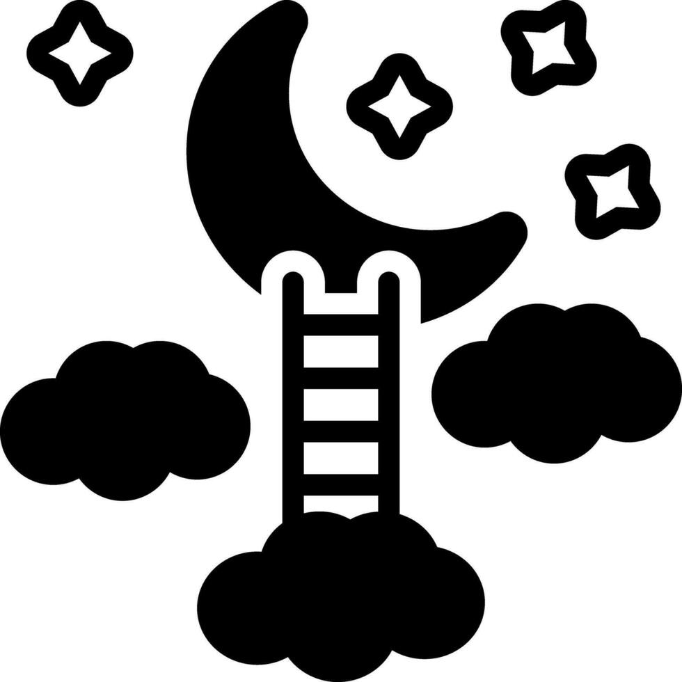 solid icon for reach vector