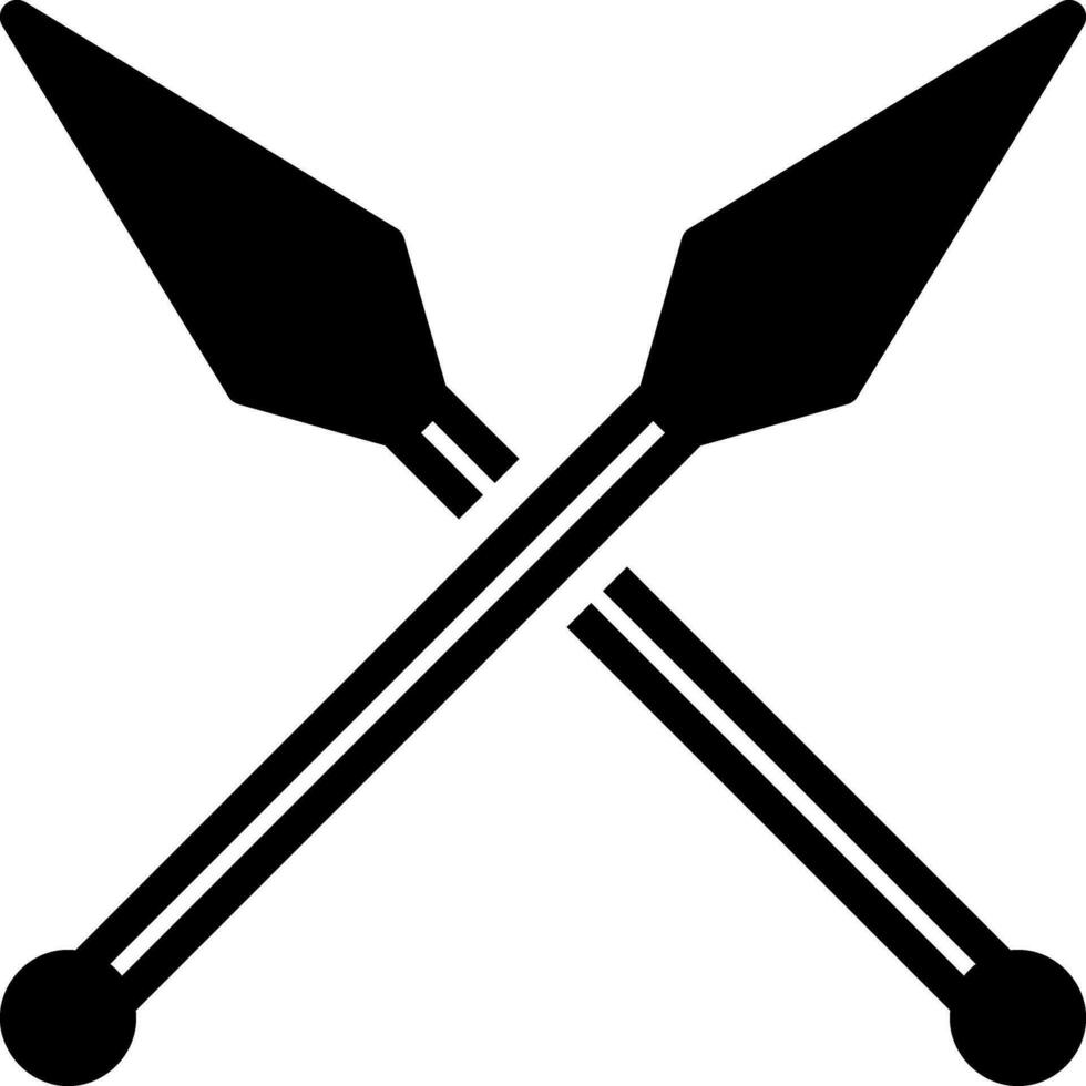 solid icon for weapon vector