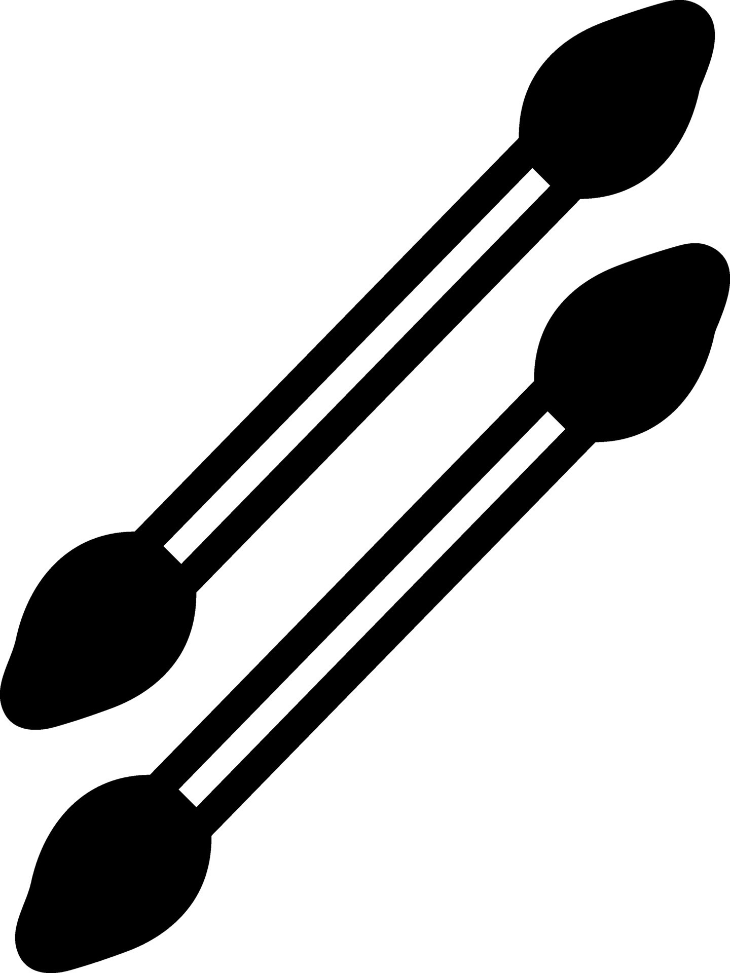 solid icon for baby q tips 26546106 Vector Art at Vecteezy