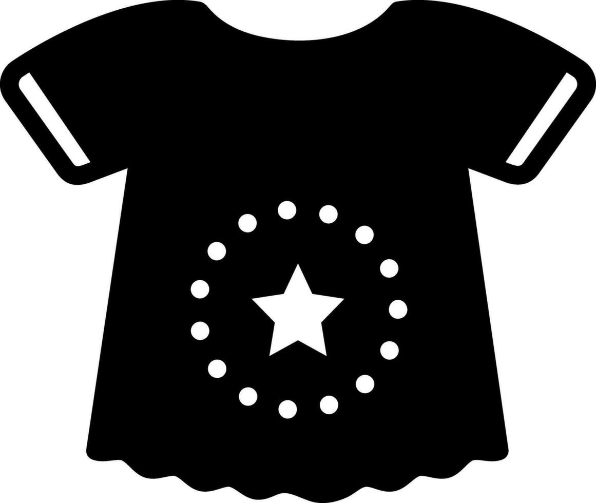 solid icon for body suit vector