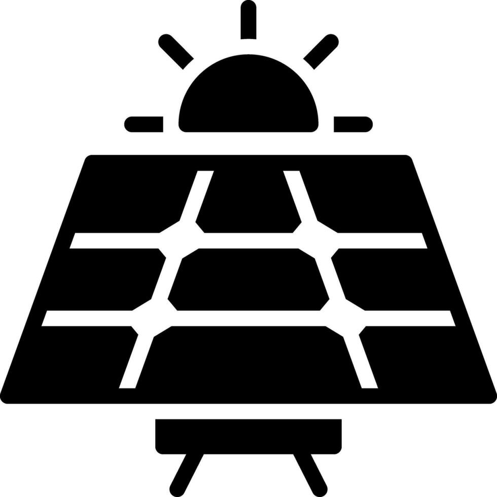solid icon for panel vector