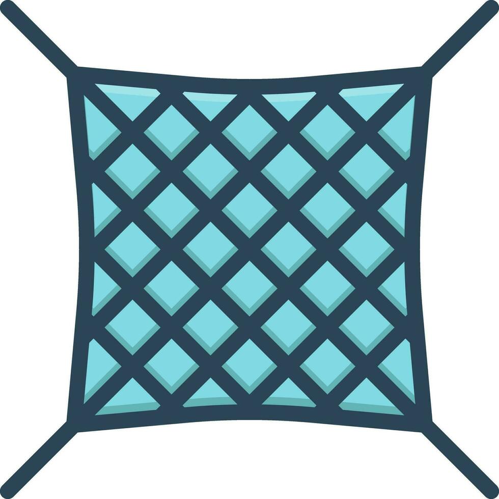 color icon for net vector