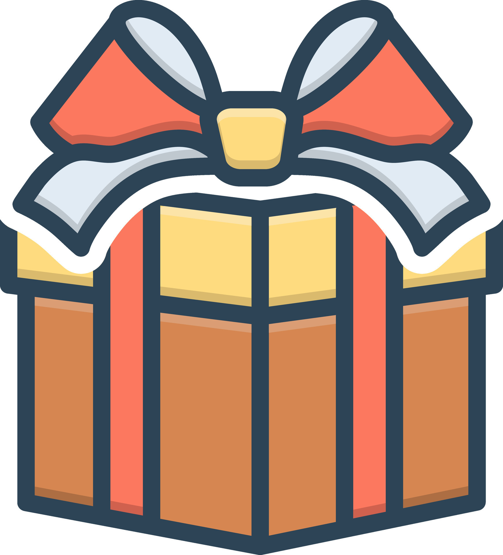 color icon for gift 26546633 Vector Art at Vecteezy