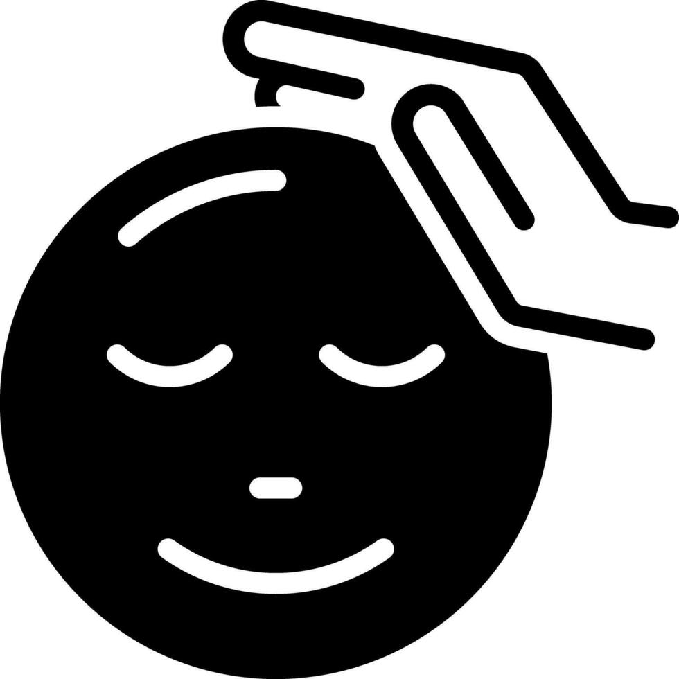 solid icon for feel vector