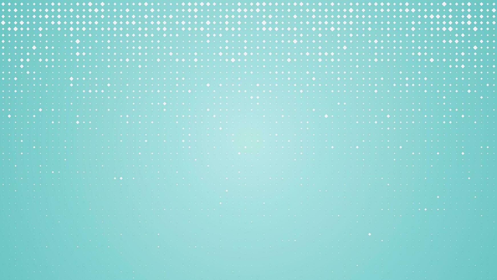 Abstract geometric background of squares. Blue pixel background with empty space. Vector illustration.