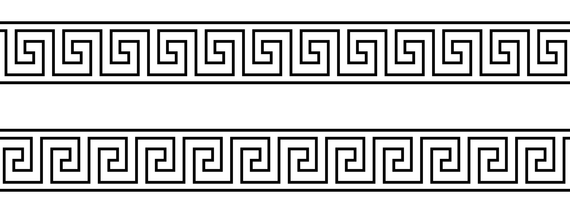 Seamless Greek Key Patterns 26546955 Vector Art At Vecteezy