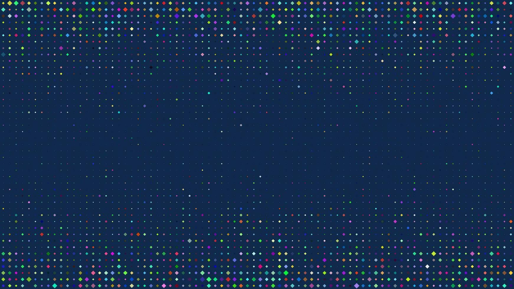 Abstract geometric background of squares. Pixel background with empty space. Vector illustration.