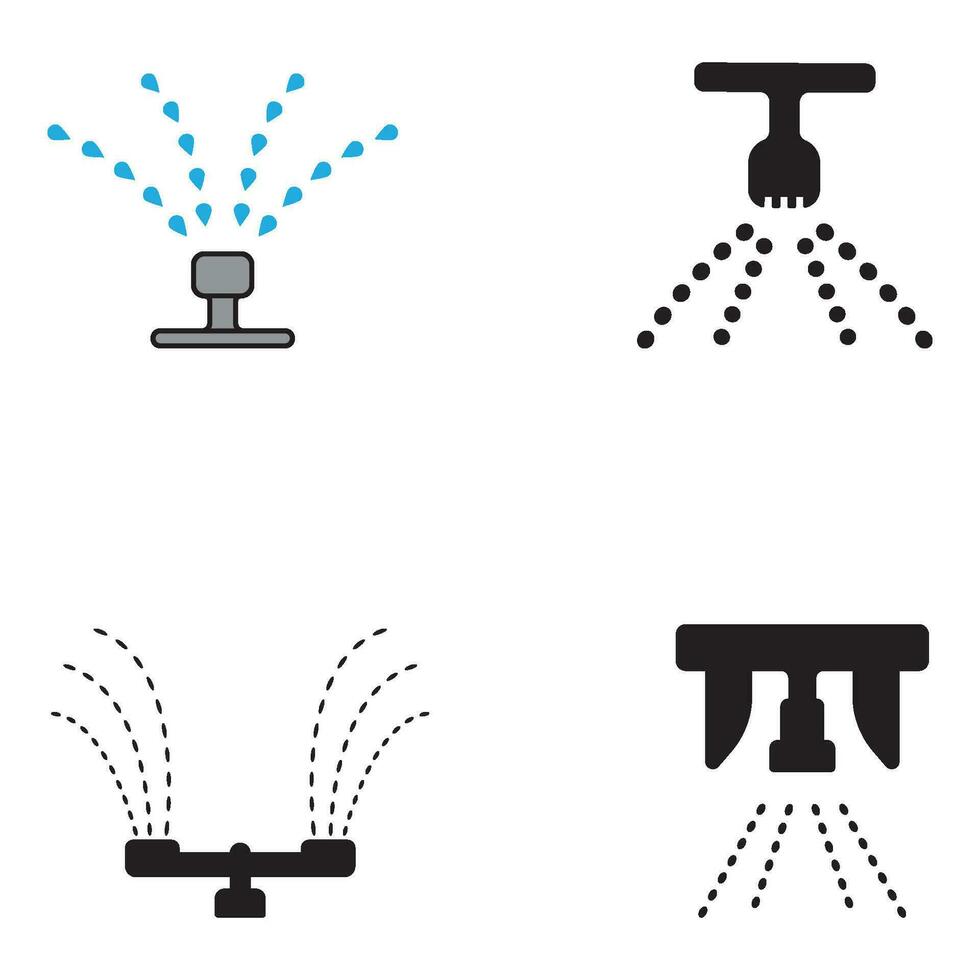 sprinkler icon vector