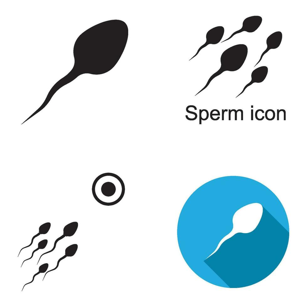 sperm icon vector