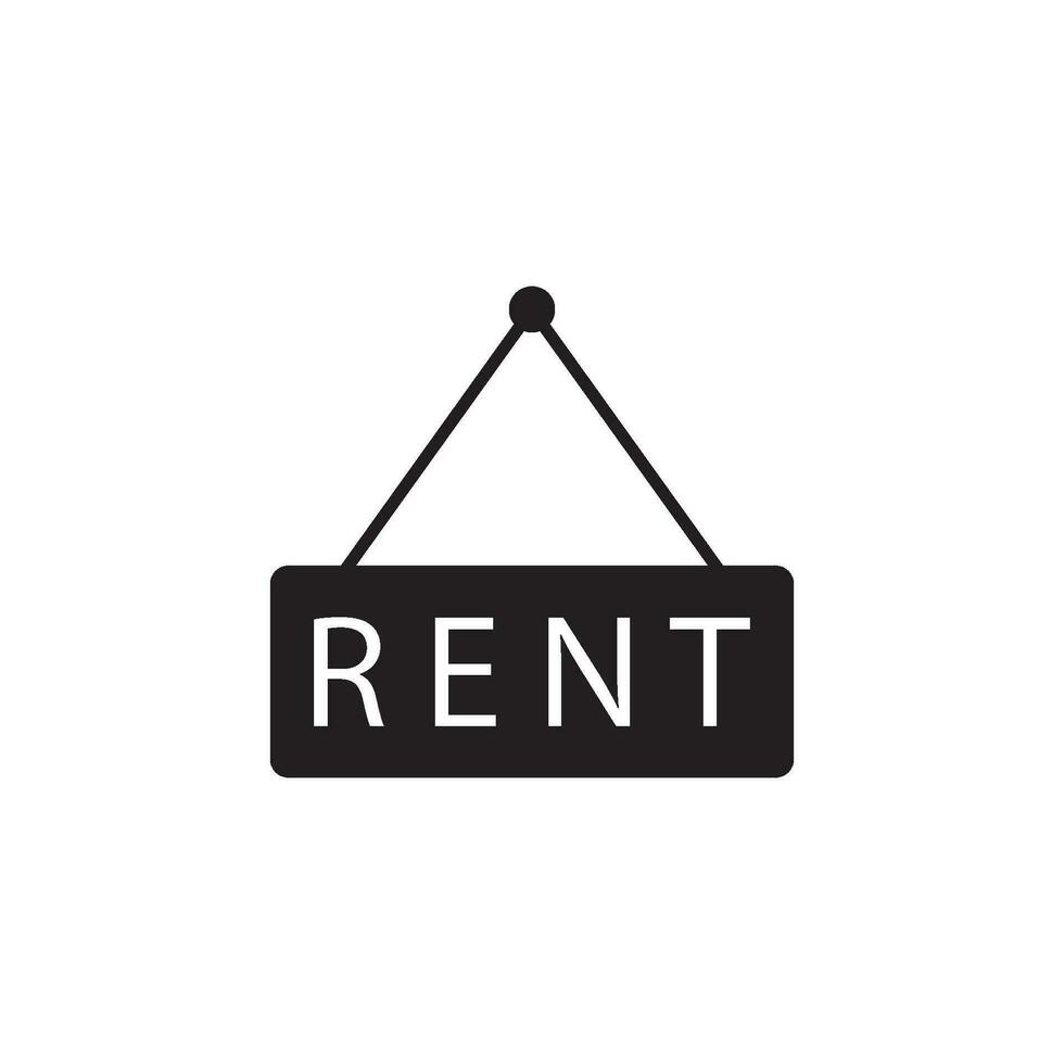 rent icon vector