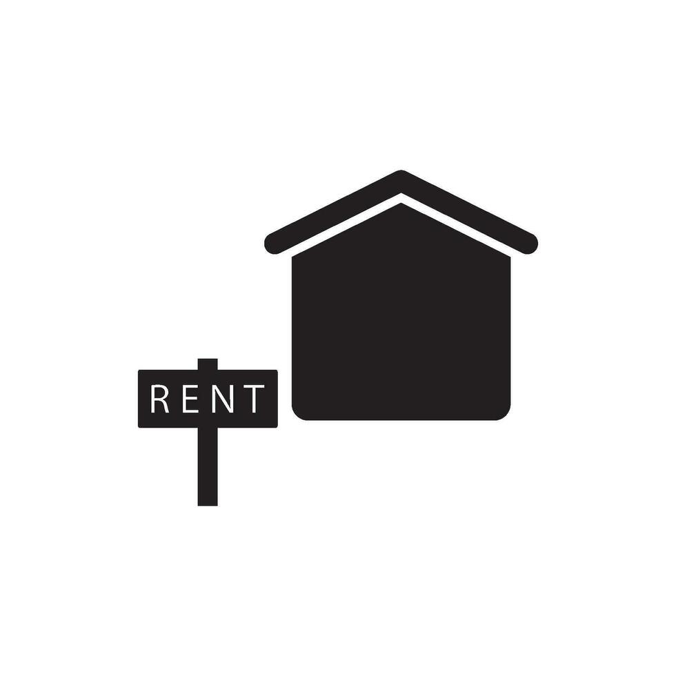 rent icon vector