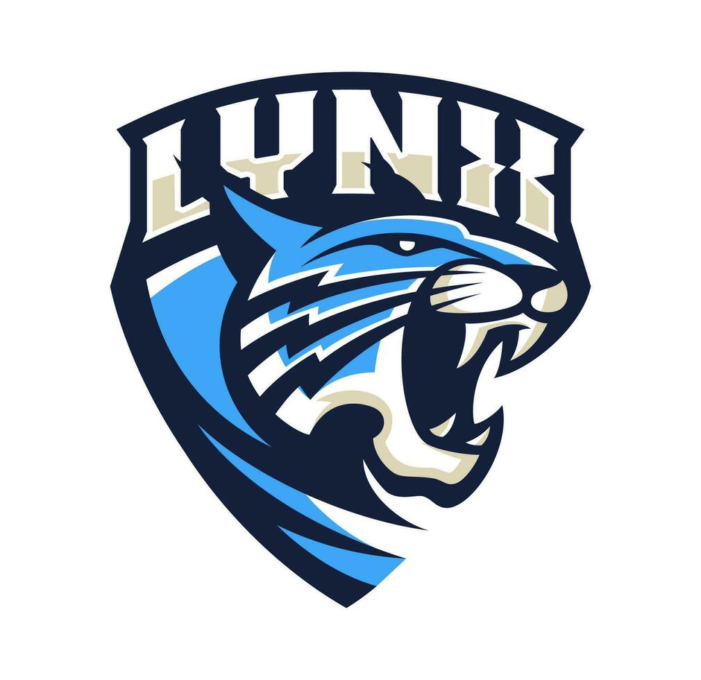 Lynx Wildcat Logo Mascot vector