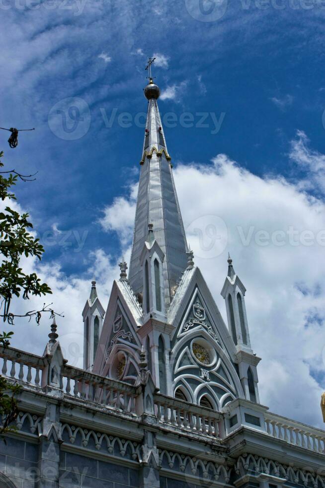 Catholic Church in Ratchaburi province Thailand. photo