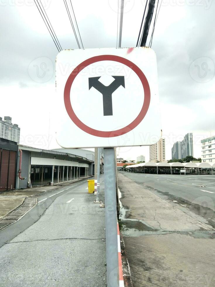 Various road signs photo