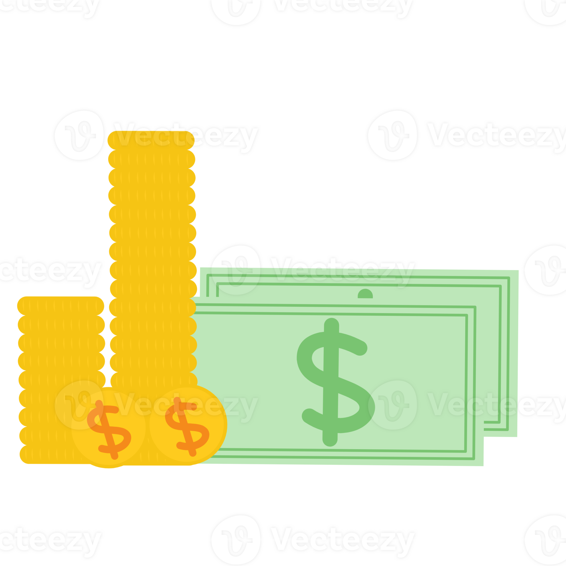 Cute Money Illustration 26547914 PNG