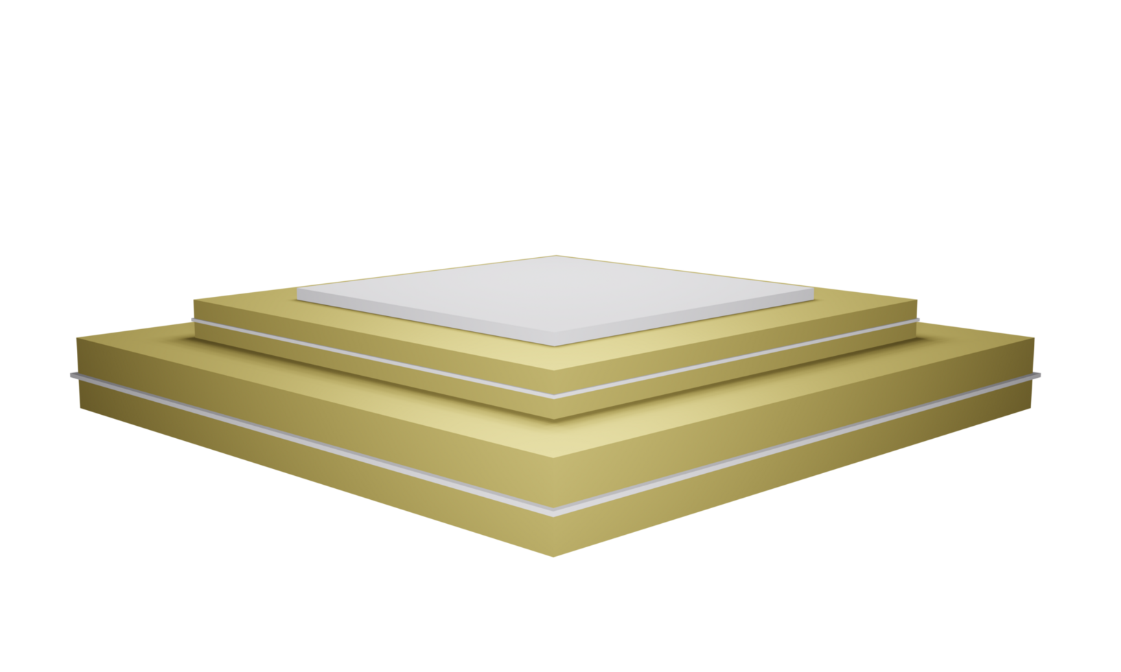 3d rendering luxury elegant podium png