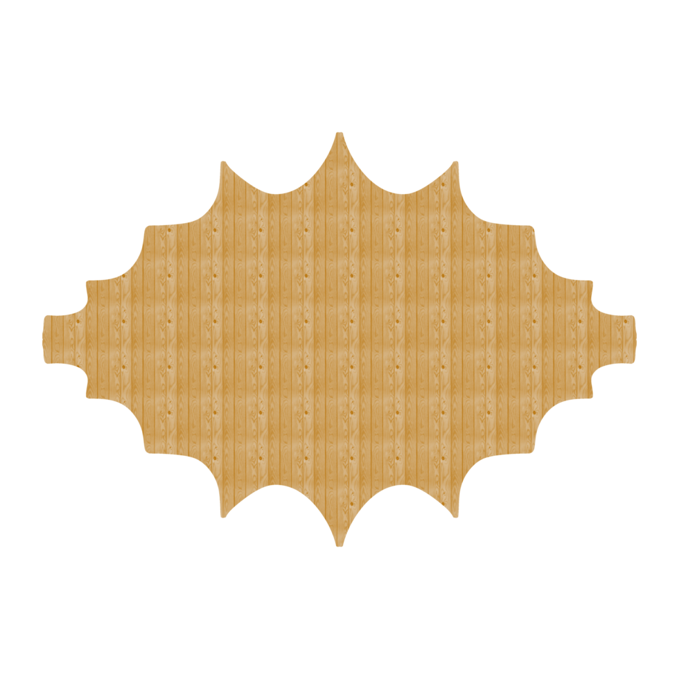 Text box frame with wood texture png