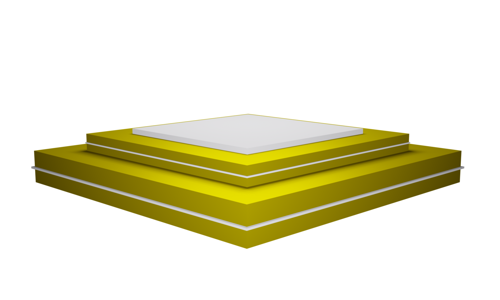 3d rendering luxury elegant podium png