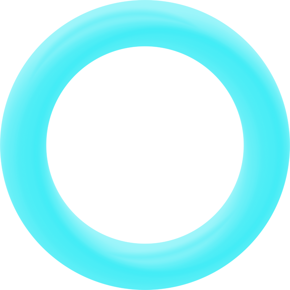 3d circle transparent png