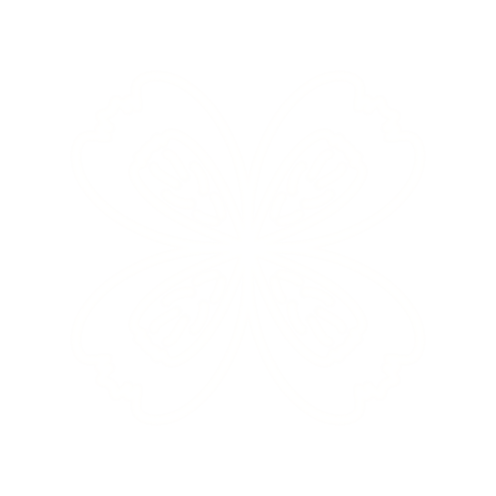 Line Flower white color png