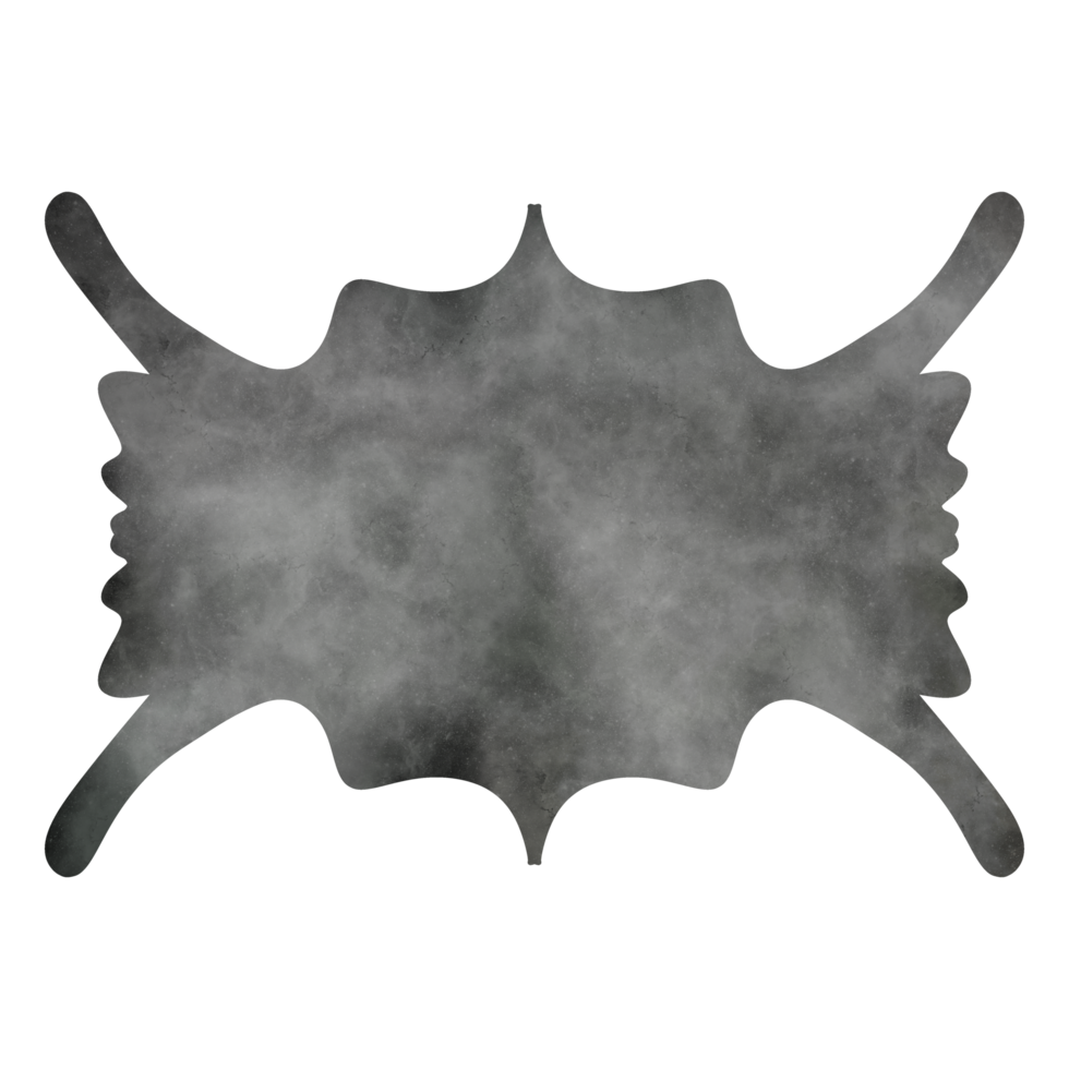 white Text box frame png