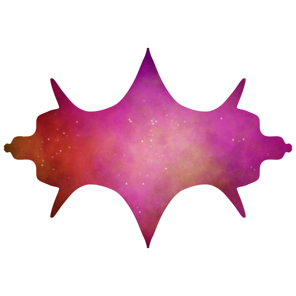 Elegant Islamic Textbox galaxy frame png