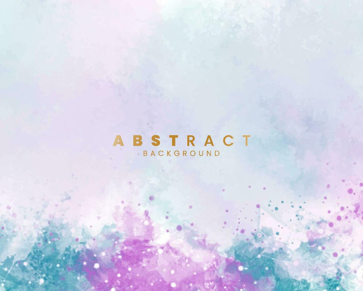 Abstract splashed watercolor background. Design for your cover, date, postcard, banner, logo. vector