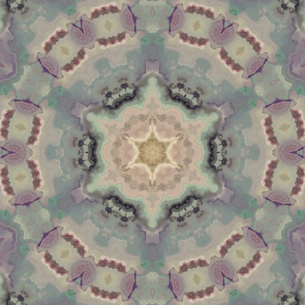 Abstract kaleidoscope background. Beautiful kaleidoscope seamless pattern. Multicolor mosaic texture. Seamless kaleidoscope texture. Unique kaleidoscope design vector
