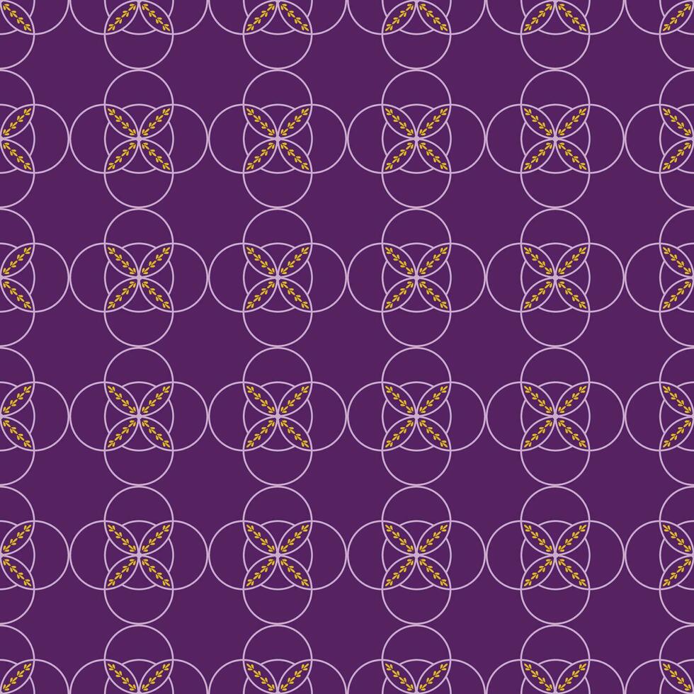 Geometric seamless pattern design tiles vector