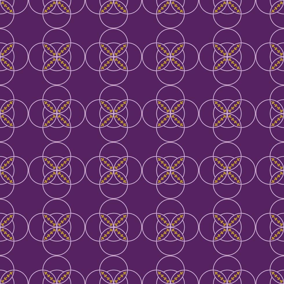 Geometric seamless pattern design tiles vector