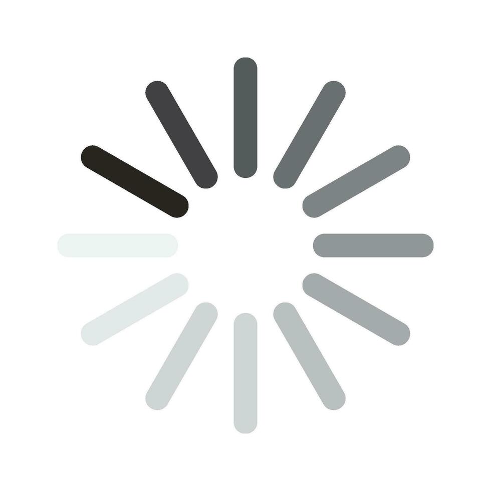 Loading icon vector