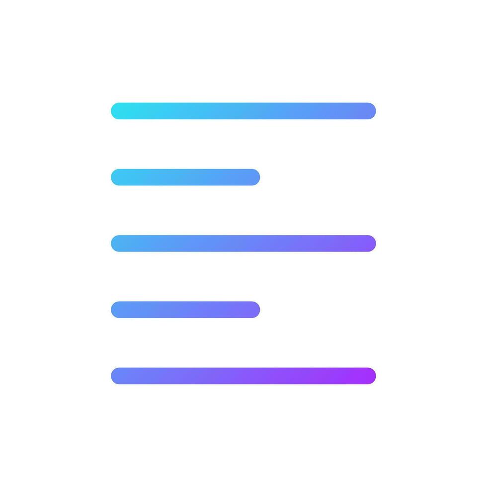 Text pixel perfect gradient linear ui icon. Full document translation. Information and data. Line color user interface symbol. Modern style pictogram. Vector isolated outline illustration